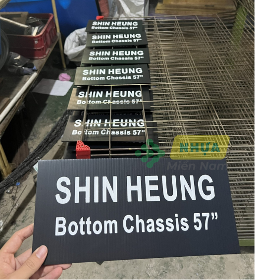 Tấm Nhựa Danpla Chống Tĩnh Điện TD003