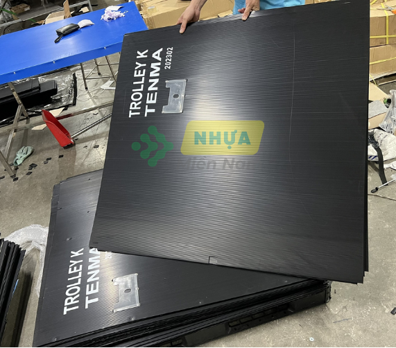 Tấm Nhựa Danpla Chống Tĩnh Điện TD004